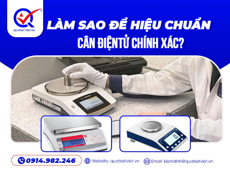 hiệu chuẩn cân điện tử