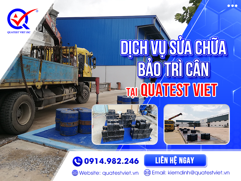 Dịch vụ sửa chữa, bảo trì cân