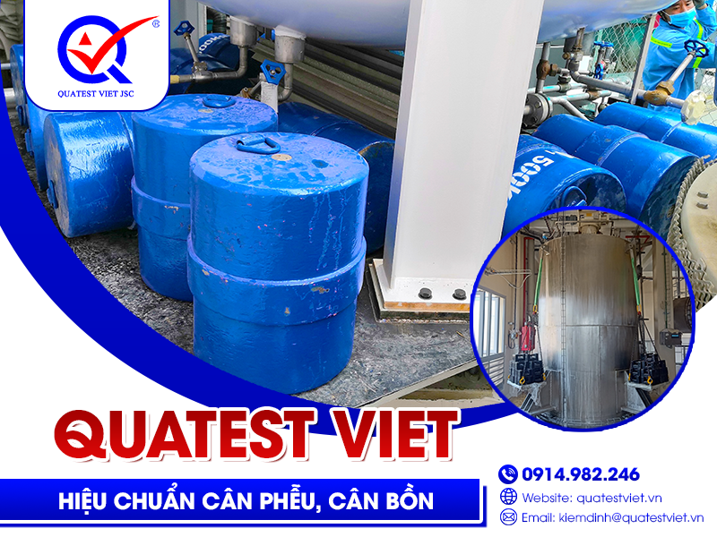 Hiệu chuẩn cân phễu cân bồn