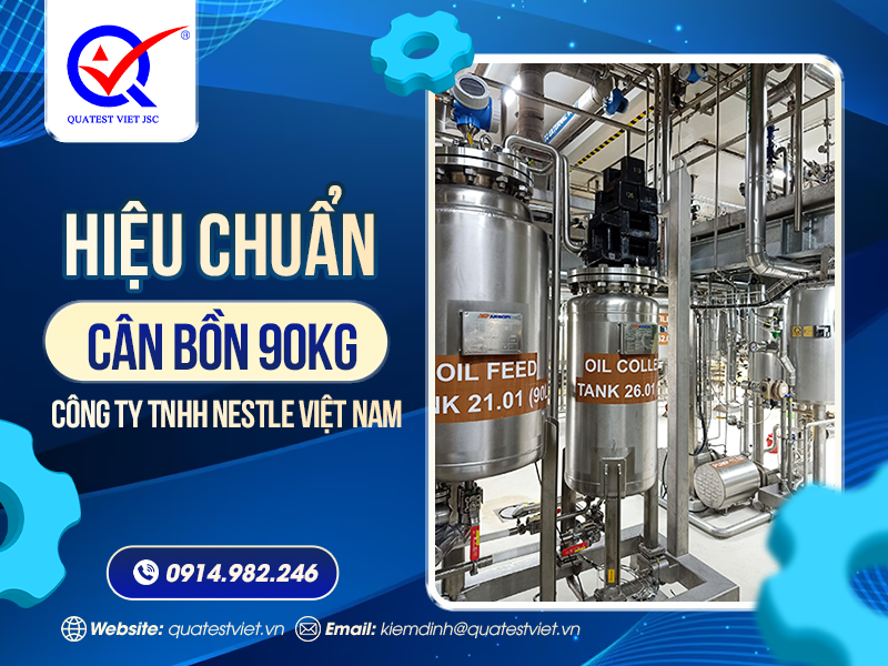 Hiệu chuẩn cân bồn 90kg