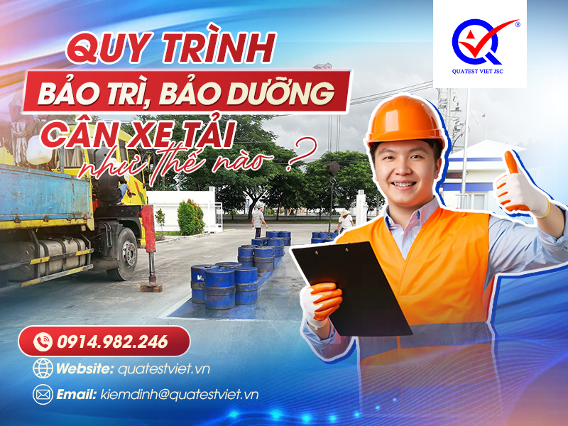 Bảo dưỡng cân xe tải
