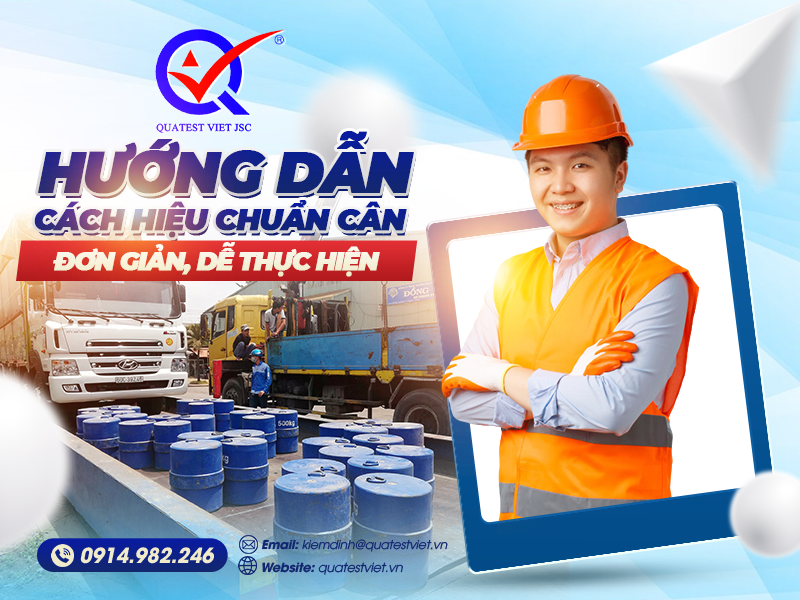 Cách hiệu chuẩn cân
