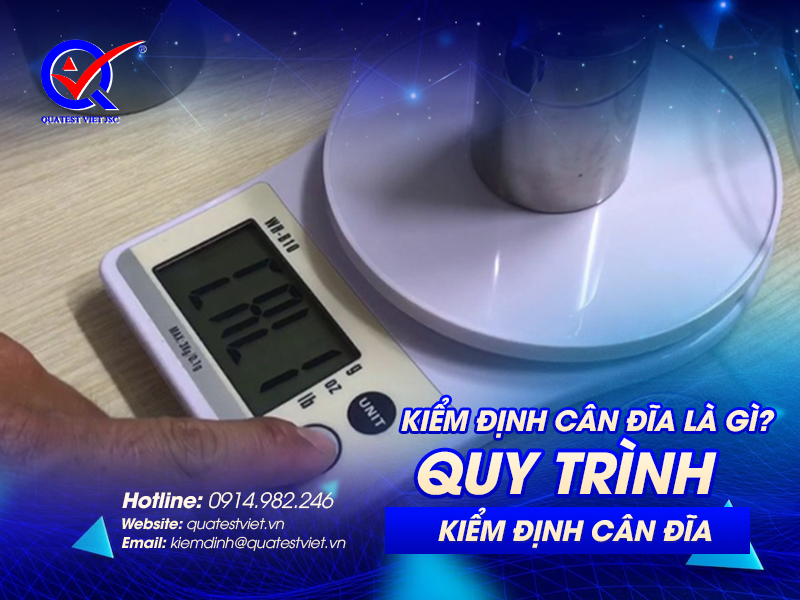 Kiểm định cân đĩa